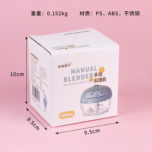 [08180004] ALAT PENGUPAS BAWANG BLENDER CHOPPER 160ML BX100