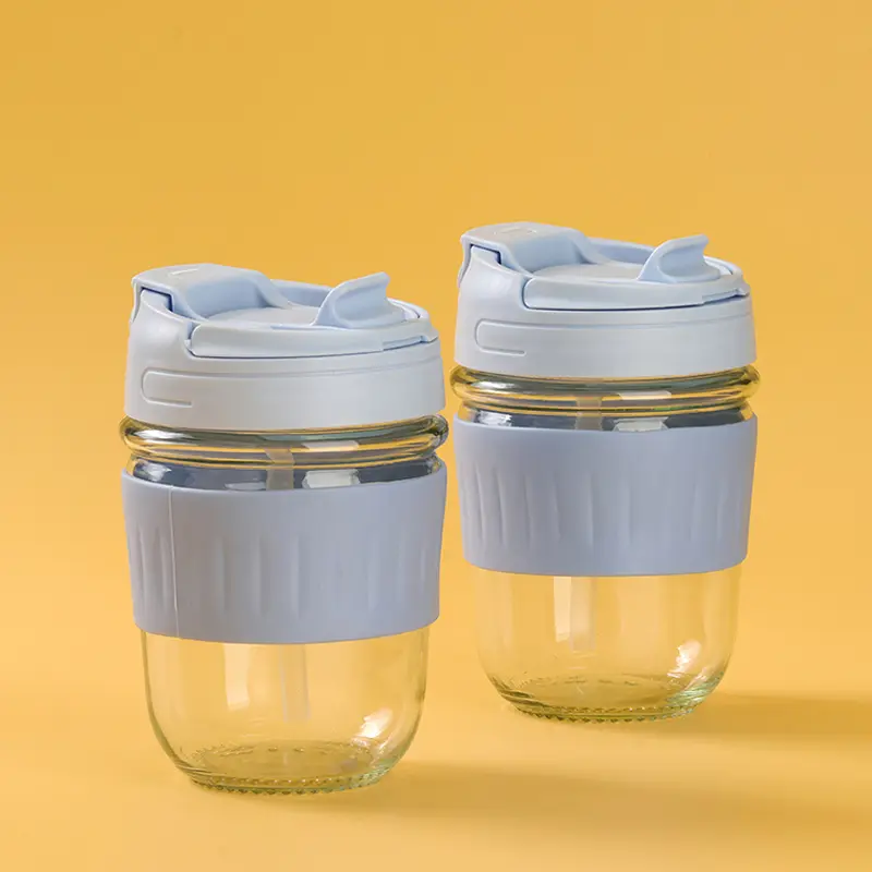 GELAS KACA DUA FUNGSI FEIFAN BOTOL 500ml BX72