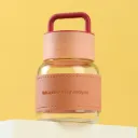 GELAS KACA DENGAN SARUNG TEBAL DENGAN PEGANGAN 105ml BX105