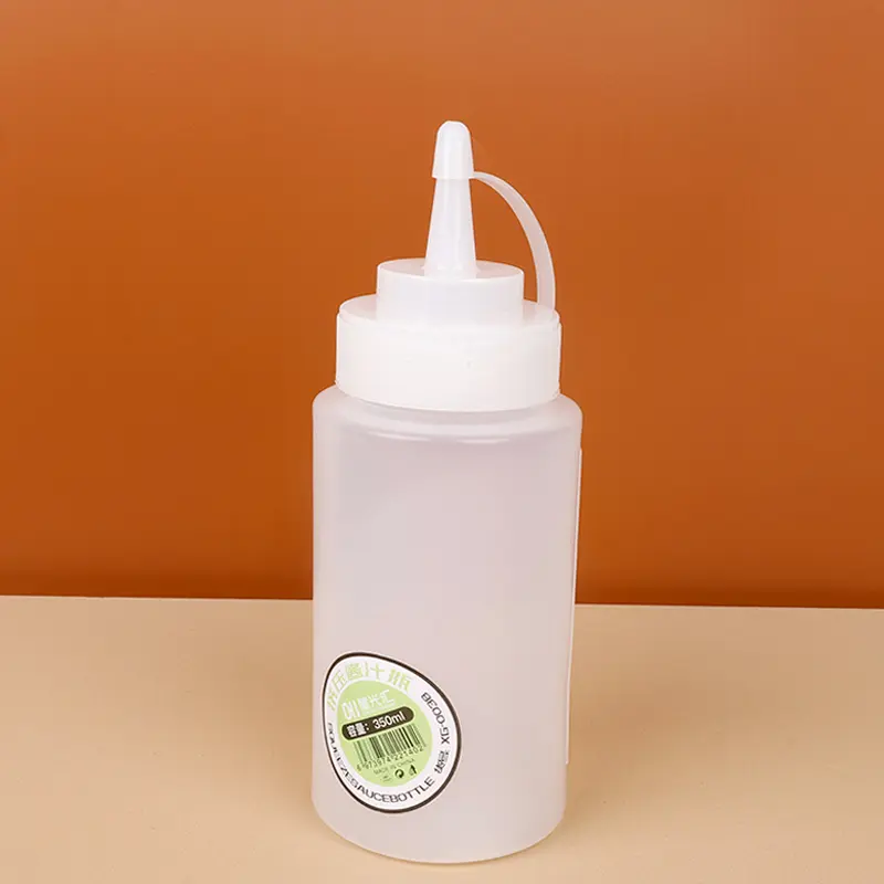 (XG0038) BOTOL SAUS KECAP PLASTIK TEKAN 350ml BX10 BX200