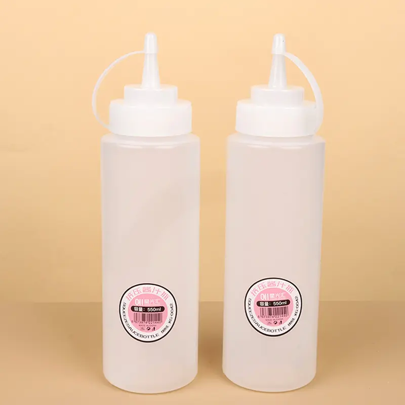 [2160400038] (XG0042) BOTOL SAUS TEKAN 550ml BX10 BX200