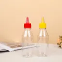 (0703) (ISI 2) BOTOL SAUS KECAP PLASTIK 2in1 BX198