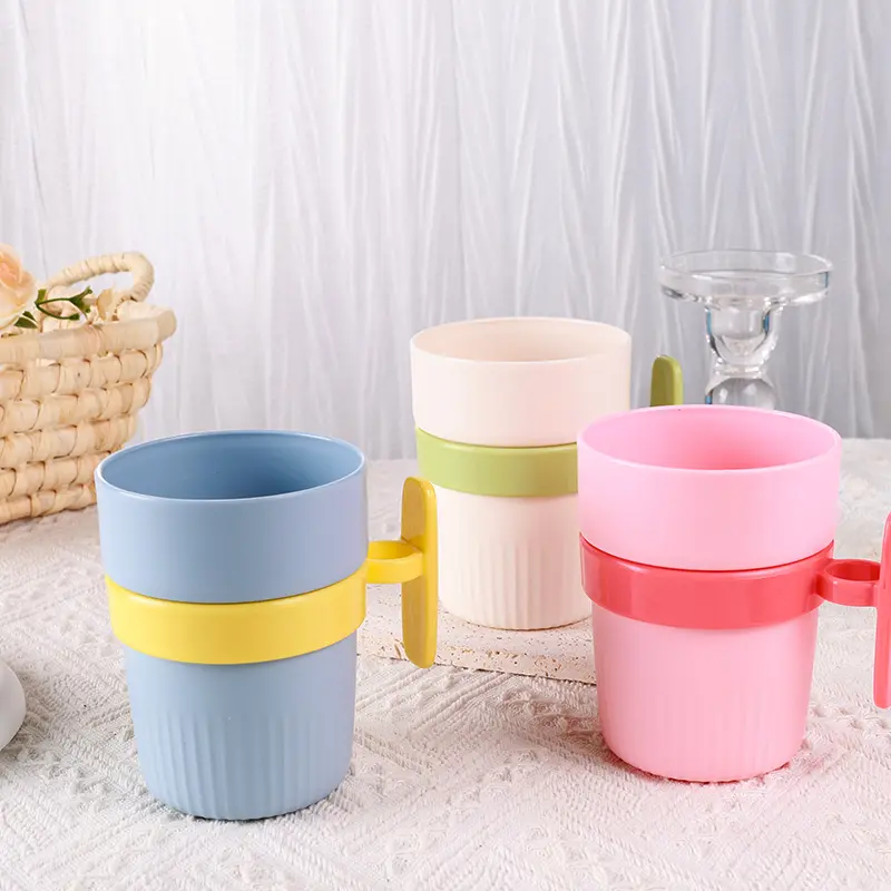 [2161600068] (2371) GELAS WARNA WARNI LUCU CUP  BX120