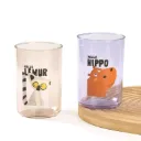 (CHT-8137) GELAS MINIMALIST DENGAN MOTIF KARTUN LUCU BX150