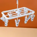 (6009-10/A-25-11) GANTUNGAN BAJU PERSEGI PANJANG ISI 10PCS BX240