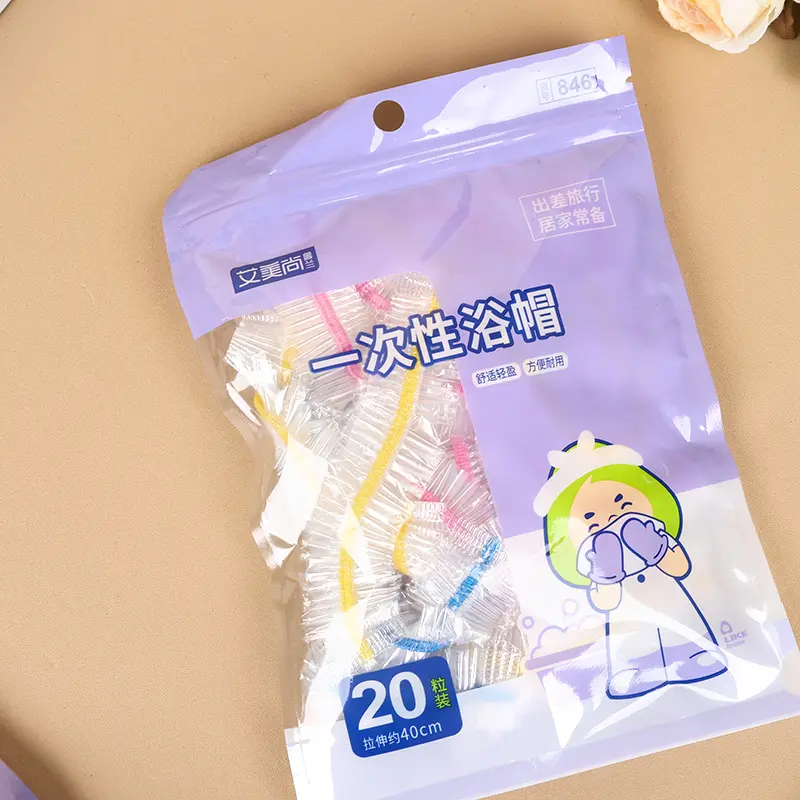 (AMS-846) TOPI MANDI SEKALI PAKAI SHOWER CAP ISI 20PCS BX40 BX320