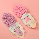 SISIR RELAXING PIJAT KEPALA BENTUK DAUN HAIR COMB BX20 BX540