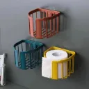 TEMPAT PENYIMPANAN KOTAK TISU TOILET TEMPEL TIDAK BERBEKAS BX100