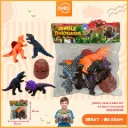 JUNGLE DINO SET 4'S ENCIT PACK BX78
