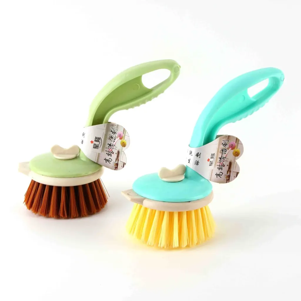 (518) SIKAT PANCI DENGAN GAGANG NYAMAN BRUSH BULAT POT BX12 BX120 BX240