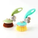 (518) SIKAT PANCI DENGAN GAGANG NYAMAN BRUSH BULAT POT BX12 BX120 BX240