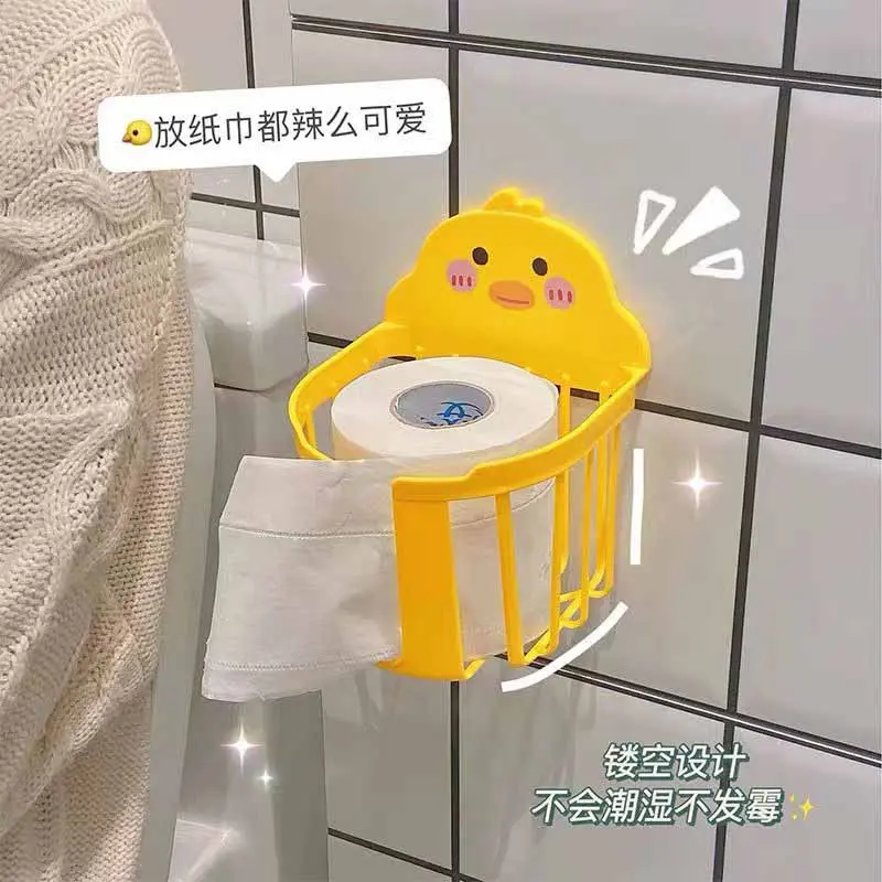 [82011] (0576) TEMPAT TISU GANTUNG MOTIF BEBEK KUNING LUCU BX240