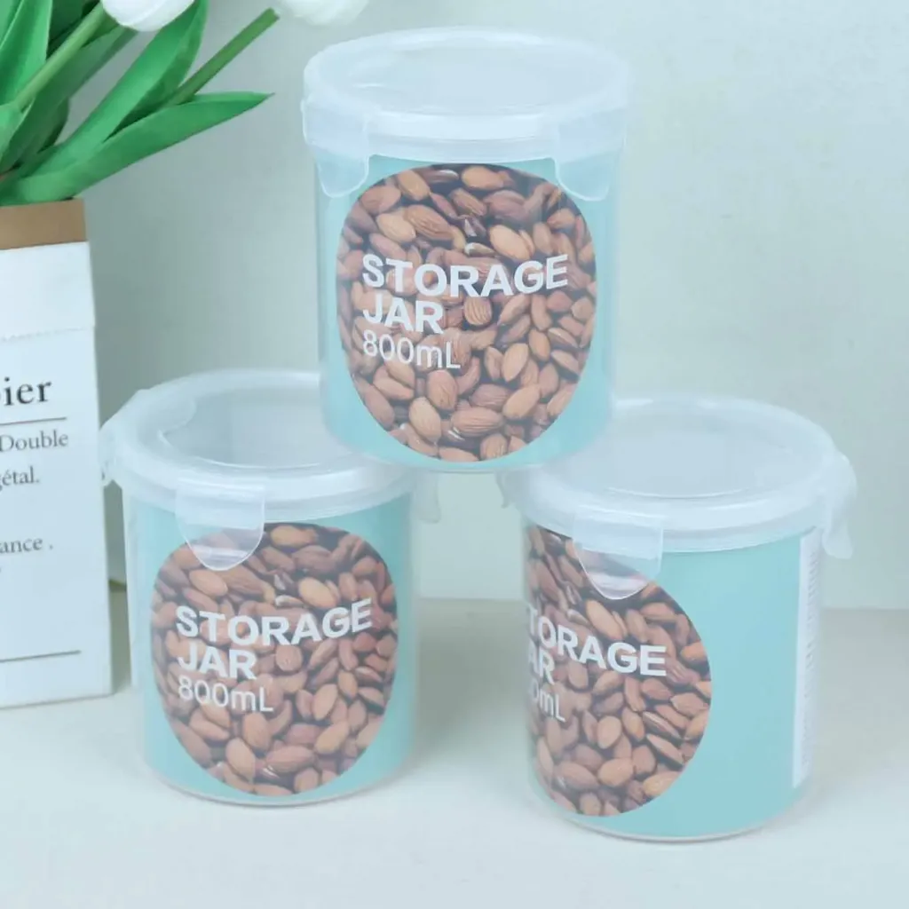 (8732) BOX CONTAINER BUNDAR TOPLES PENYIMPANAN KEDAP UDARA BX120