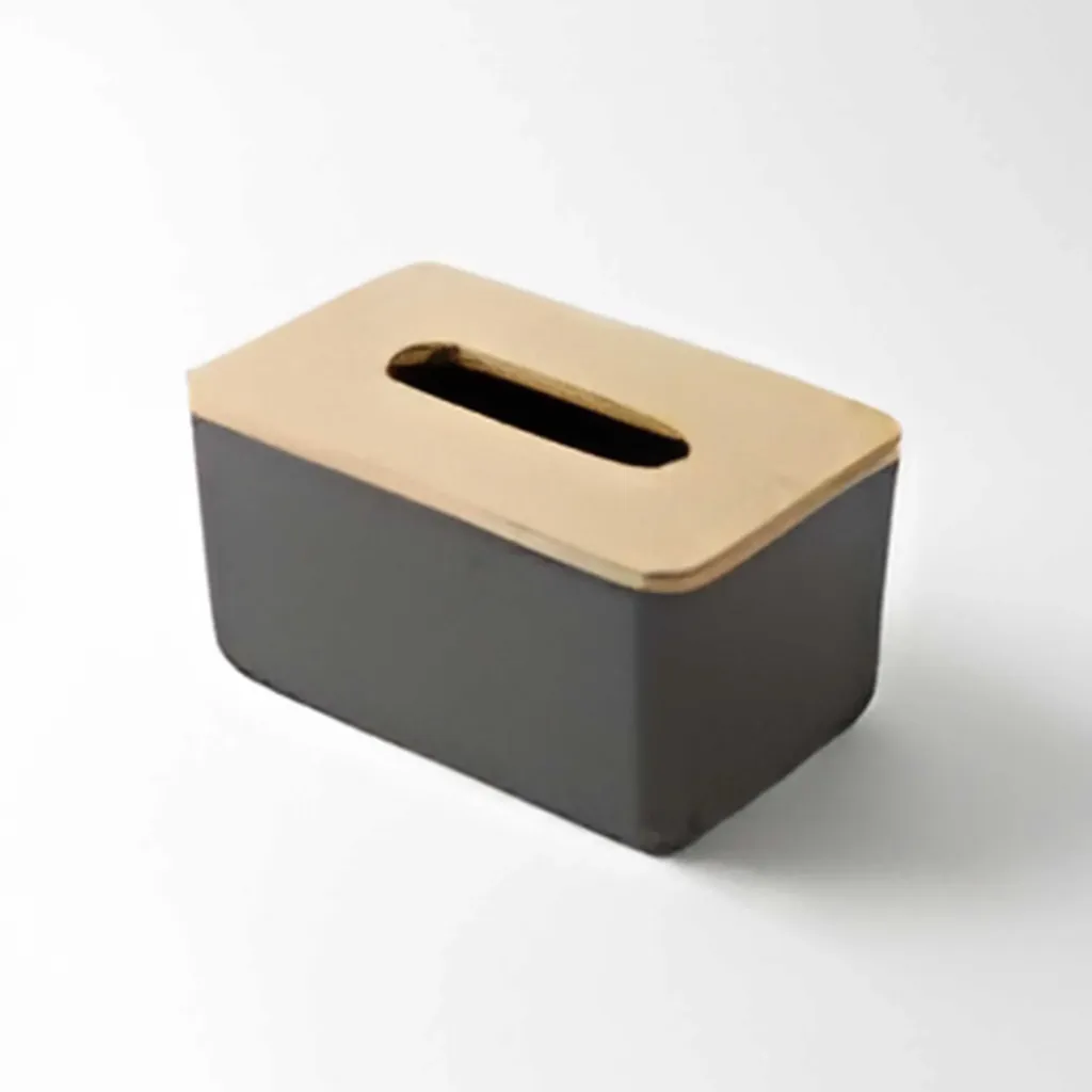[DN-B-3] (104) KOTAK TISU TEMPAT BOX TISSUE ABU MINIMALIST