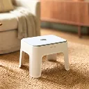 (1201) BANGKU PUTIH MINIMALIST