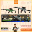 MAINAN SNIPER PRO LASER ELECTRIC WITH LIGHT AND MUSIC TEMBAKAN PISTOL BX64