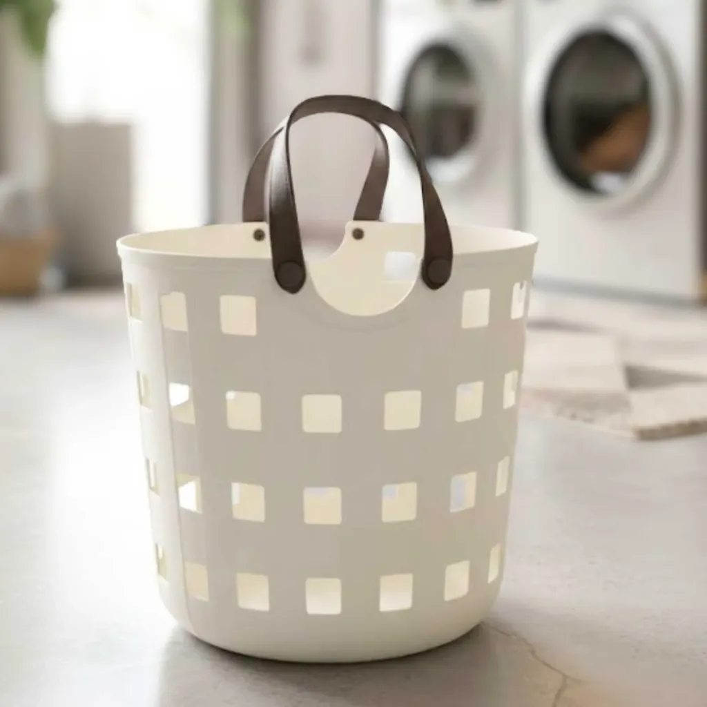[6939628030349] (3034) KERANJANG LAUNDRY BAJU PENYIMPANAN EMBER LUBANG