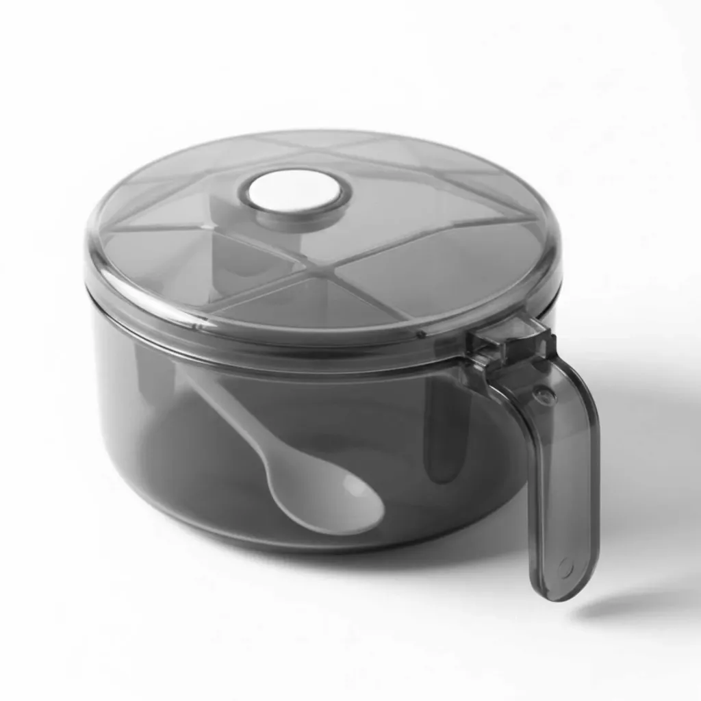 [DN-B-46] (24509) TEMPAT BUMBU WARNA ABU KRISTAL