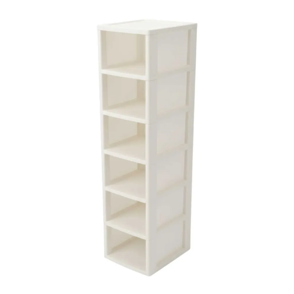 [DN-C-1] RAK LEMARI SEPATU SATU BARIS WARNA PUTIH