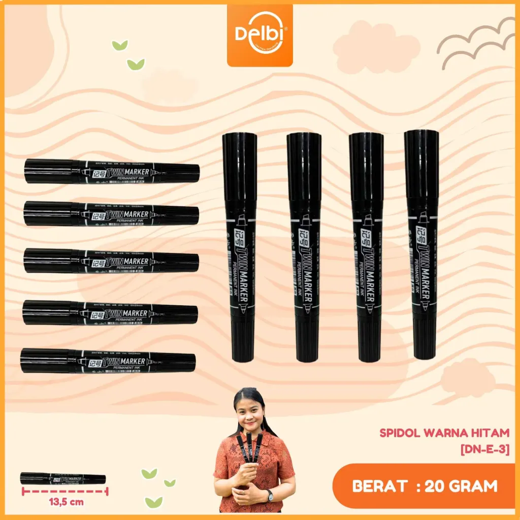 [6971183176407] SPIDOL WARNA HITAM