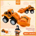 MAINAN MOBILAN TRUCK CONSTRUCTION BUILDER ROAD ROLLER PLASTIK PP BX36