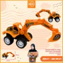 MAINAN MOBILAN TRUCK CONSTRUCTION BUILDER EXCAVATOR PLASTIK PP BX36