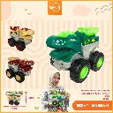 MAINAN TRUCK DINOSAURUS SCISSOR LIFT MOBIL TANGGA PLASTIK PP BX96