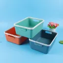 (1547) KERANJANG PENYIMPANAN DUA WARNA KREATIF BX20 BX200