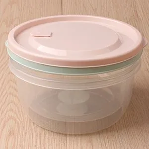 [57567] (711) TEMPAT PENYIMPANAN MAKANAN BULAT WARNA PASTEL BX20 BX240