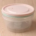 (711) TEMPAT PENYIMPANAN MAKANAN BULAT WARNA PASTEL BX20 BX240