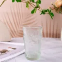 (1 PCS) GELAS KACA BESAR MOTIF ES BEKU 350ML BX72