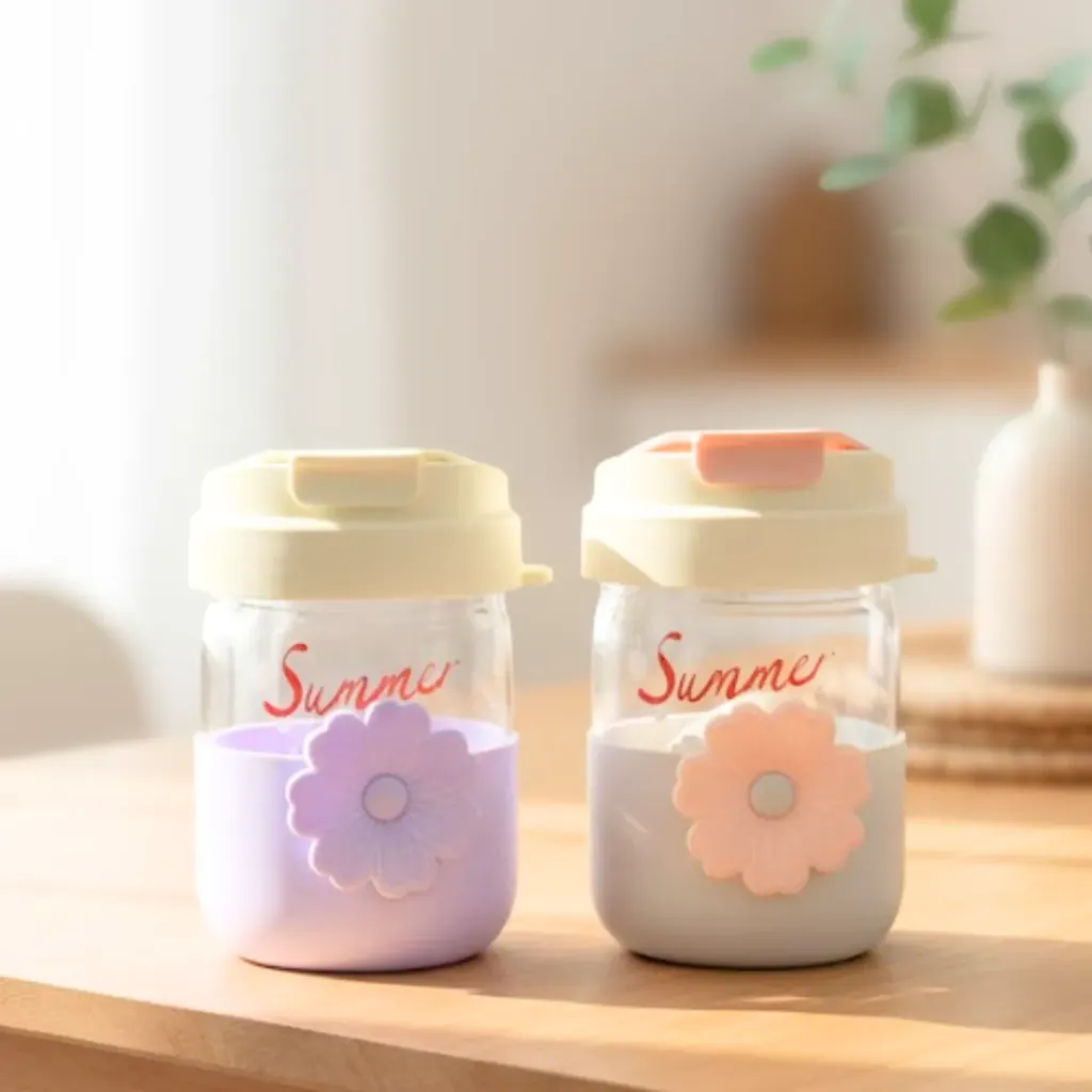 [116080006] (GP-4020-1) BOTOL MINUM MOTIF TULIP BX60