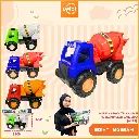 MAINAN HEAVY TRUCK MIXER MOBILAN MOLEN BANGUNAN PLASTIK OPP BX55