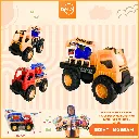 MAINAN MOBILAN HEAVY TRUCK DEREK MOBIL DENGAN ISIAN MOBIL MINI PLASTIK OPP BX55