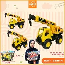 MAINAN MOBILAN HEAVY TRUCK CRANE DEREK PLASTIK OPP BX48