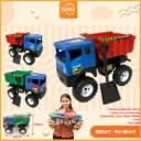 MAINAN MOBILAN TRUCK ANGKUTMUATAN PASIR BANGUNAN TRUK MOBIL MERAH BX40