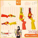 MAINAN TEMBAKAN WATER GEL BULLET LONG BARREL YELLOW ORANGE KTG BX150