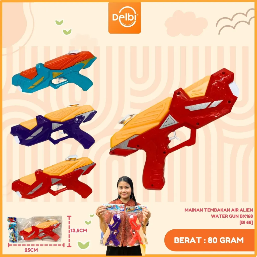 MAINAN TEMBAKAN AIR ALIEN WATER GUN BX168