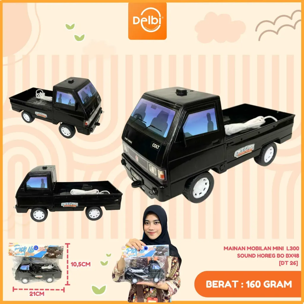 [DT 26] MAINAN MOBILAN MINI  L300 SOUND HOREG BO BX48