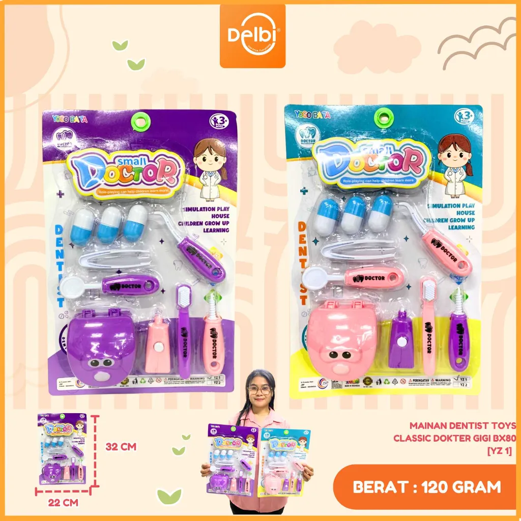 [YZ 1] MAINAN DENTIST TOYS CLASSIC DOKTER GIGI BX80