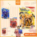 MAINAN ROBOT TRANS MUTATION BUMBLE BEE DENGAN LAMPU BX66