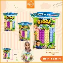 MAINAN EDUKASI SQUARE BUILDING BLOCK 24PCS BLOK LEGO BALOK SUSUN OPP BX117
