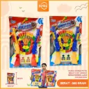 MAINAN DOUBLE PISTOL SENJATA SET LENGKAP DENGAN BORGOL LARAS PANJANG BX45