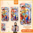 MAINAN SPINNING TOPS FULL COMBO POWER GASING TEMBAK BX90