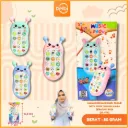 MAINAN EDUKASI BABY PHONE WITH MUSIC VARIASI SUARA BERAGAM BX261