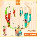 MAINAN PEMANAH SUPER ANAK PANAHAN PLASTIK PP SET BX50