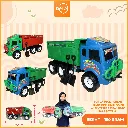 MAINAN MOBIL MOBILAN TRUCK DUMP TRUK MUATAN ANGKUT PASIR DENGAN SEKOP PLASTIK PP BX20