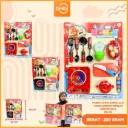 MAINAN DAPUR BUNDA ALAT MASAK LENGKAP DENGAN KOMPOR BX60