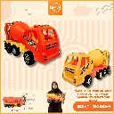 MAINAN MOBIL MOBILAN SUPER TRUCK MIXER TRUK MOLEN BANGUNAN KONTRUKSI PLASTIK PP BX42