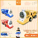 MAINAN MOBIL KERETA API MUATAN BARANG/BATU BARA TRAIN TRUCK DUMP THOMAS NON BATERAI PLASTIK PP BX60